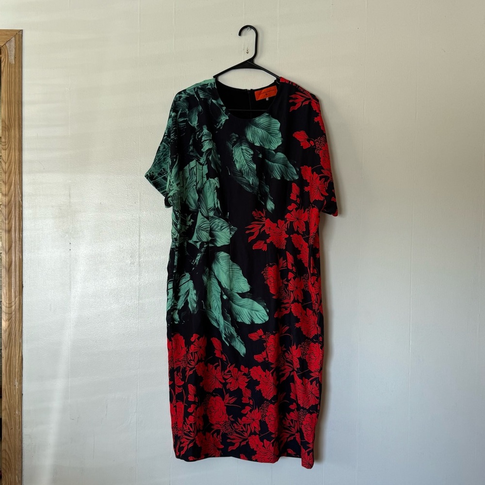 Clover Canyon 2015 Floral Kaftan Style Dress - Picture 7 of 7